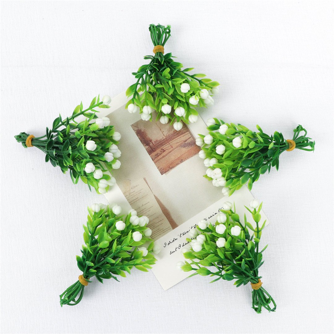 Artificial Large Particle Milan Grain Flower-HA00662-Veeddydropshipping