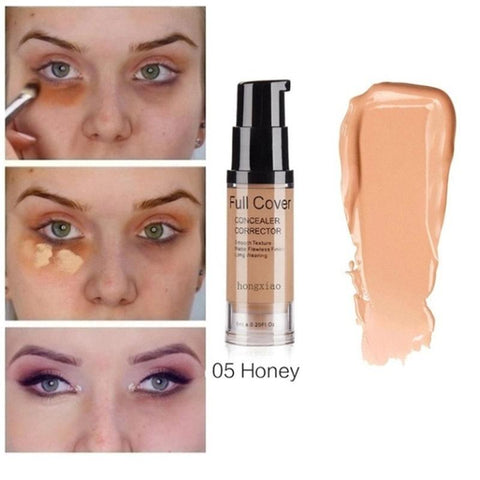 Full Cover Liquid Concealer Cream Foundation-BH00617-Veeddydropshipping