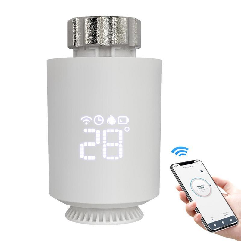 Tuya Smart Radiator Thermostat Programmable Thermostatic RadiatorApp-TI01024-Veeddydropshipping