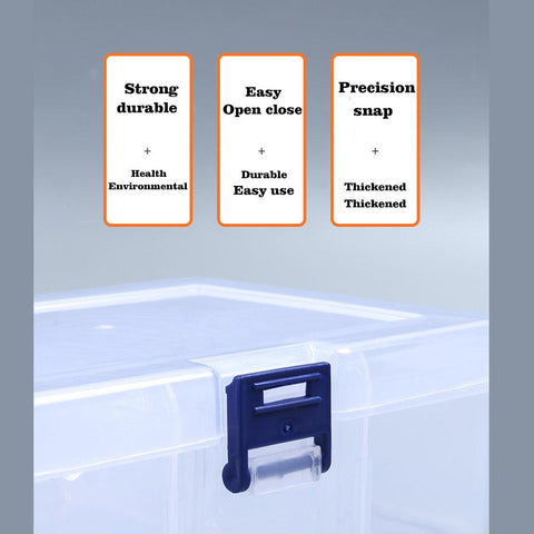 Container Plastic Box Practical Adjustable Compartment-HA00784-Veeddydropshipping