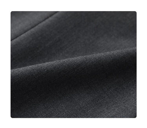 Office Lady Blazer Cuff Embroidery Wide Shoulder Twill Suit-WF00339-Veeddydropshipping