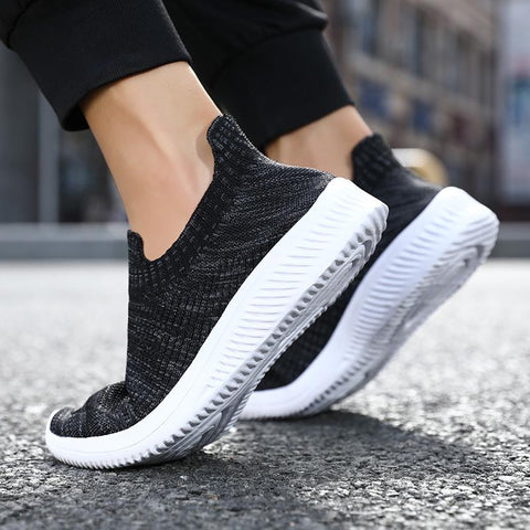 Men Sneakers Slip On Flats Shoes Men Loafers Walking-BS01378-Veeddydropshipping