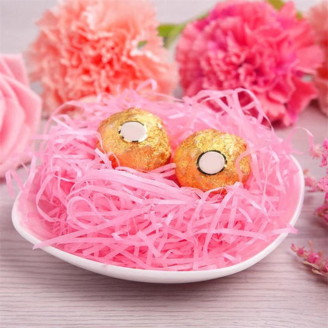 Crushed Raffia Paper Confetti Wedding Gift Box-HA00608-Veeddydropshipping