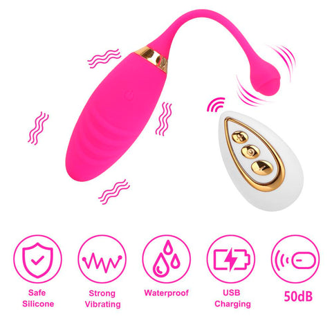 Erotic Jump Egg Vibrator for Women Wireless APP Controlled Remote Vibrator -BH01303-Veeddydropshipping