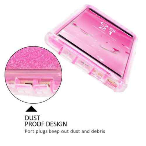 For Samsung Galaxy S10e S10 S10+Plus Defender Liquid Glitter Case Cover-PA00094+Veeddydropshipping