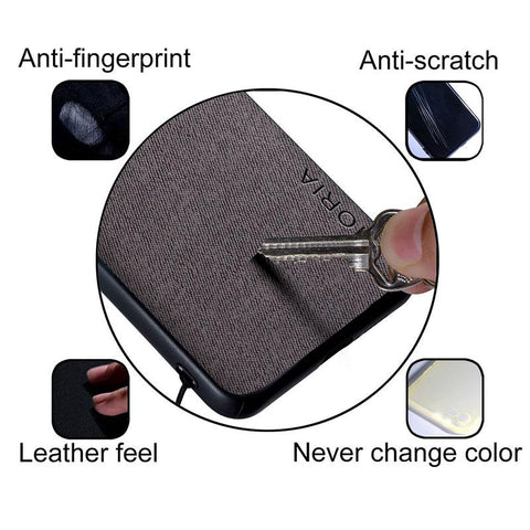 Case For Xiaomi mi 9T mi9T mi 10T mi10T Pro funda coque Simple Design Textile Leather Phone Cover-PA00329-Veeddydropshipping