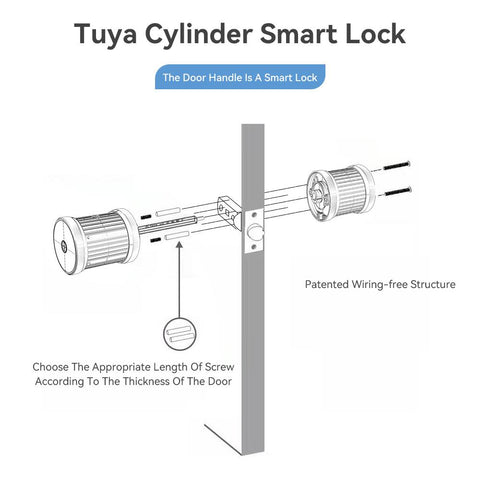 Fingerprint and Touchscreen Digital Door Lock-CO00599-Veeddydropshipping