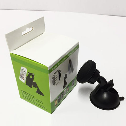 For iPhone Xiaomi Huawei Creative Suction Cup Magnet Mobile Phone Holder Car Magnetic 360-PA00550-Veeddydropshipping