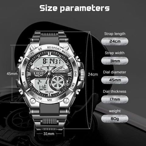 Quartz Men Watches Military Electronic Watch -JW00613-Veeddydropshipping