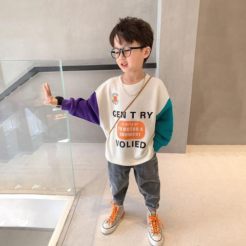 Teen Boy Clothing Child Sweater Long Sleeve Kids Clothes-Veeddydropshipping