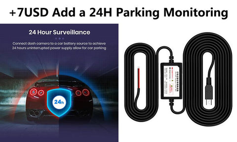 Car Driving Recorder Dual Camera HD Inside Front Rear Camera Wide Angel-AM00704-Veeddydropshipping