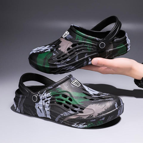 Memory Hospital Shoes Men Slip On Beach Water Slippers-BS01450-Veeddydropshipping
