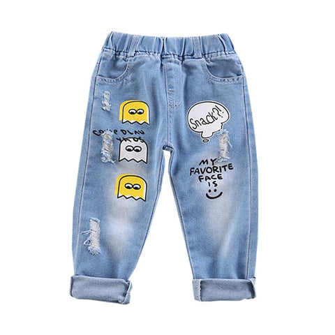 Baby Jeans Solid Color boyJeans For boys Spring Autumn Jeans Baby boys-TB01308-Veeddydropshipping