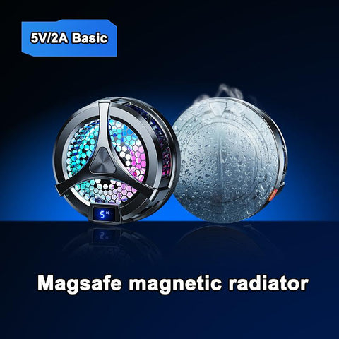 Mobile Phone Cooler Semiconductor Magnetic Fan Game with wireless charging Magsafe-PA00673-Veeddydropshipping