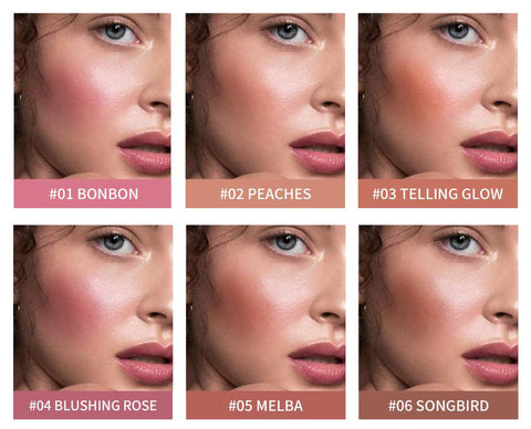 Face Blusher Contour Makeup Long-lasting Matte-BH00710-Veeddydropshipping