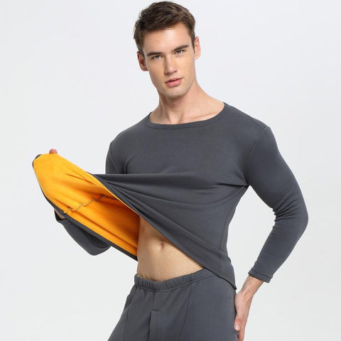 Women Long Johns sets fleece keep warm in cold weather-MF01558-Veeddydropshipping
