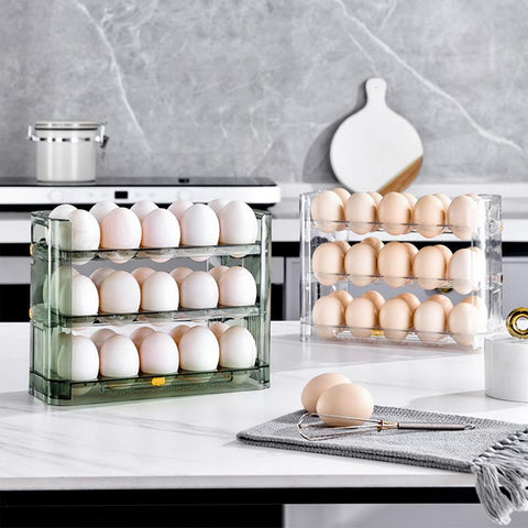 Egg Storage Box Refrigerator Organizer Food Containers-HA00795-Veeddydropshipping