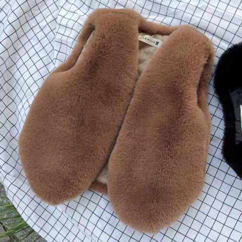 Baby Children Vest Outerwear Boys Girls Faux Fur Waistcoat-Veeddydropshipping