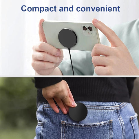 30W Magnetic Wireless Charger Fast Charging Pad Stand for iPhone 14 13 12 Pro Max-PA01044-Veeddydropshipping