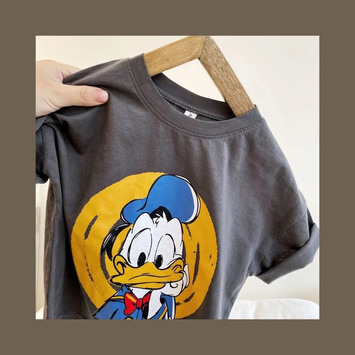 Summer Cotton Clothes Children Cartoon Short-sleeved-Veeddydropshipping