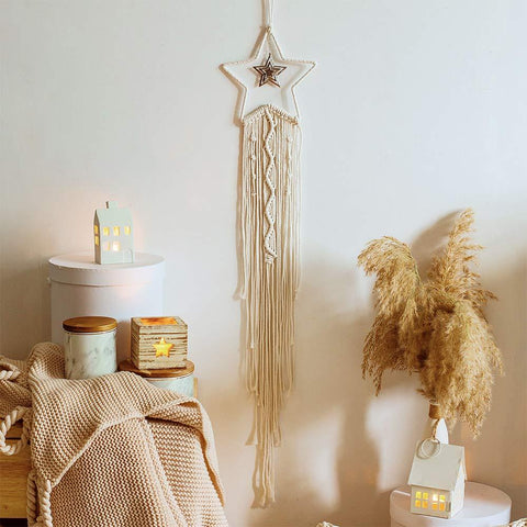 Macrame Dream Catcher Boho Home Decor-HA00197-Veeddydropshipping