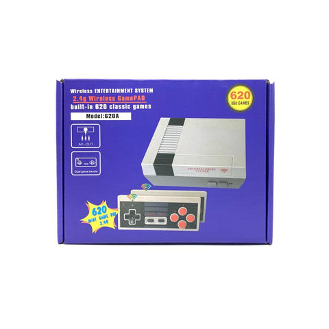 NES620 Video Game Console AV2.4G Wireless Controller 8-bit nostalgic FC game -CE01334-Veeddydropshipping