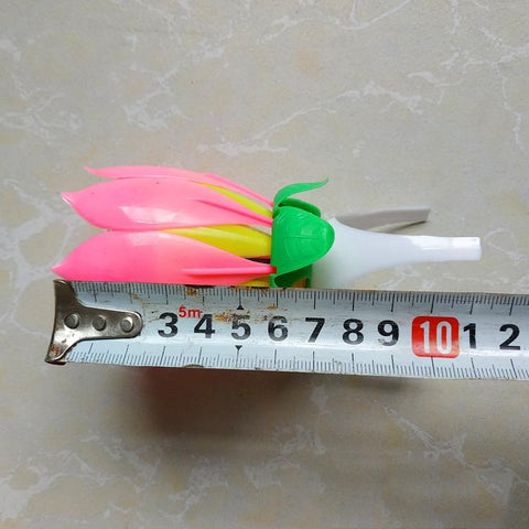 Music Lotus Birthday Candle Music Rotating Candle-HA00359-Veeddydropshipping