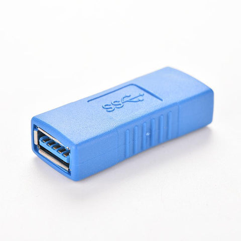 JETTING USB 3.0 Type A Female to A Female Connector Adapter AF to AF Coupler F/F Gender Changer Extender Converter for Laptop
