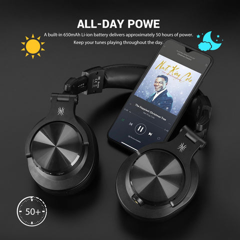 Wireless Bluetooth Professional Recording Studio DJ Headphones-Veeddydropshipping