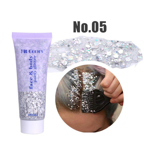 Eye Sequins Gel Mermaid Scale Face-BH00627-Veeddydropshipping