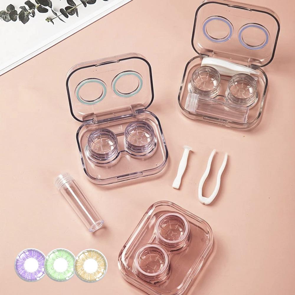 Contact Lenses Case with Wearing Tools Lens Box-BH00827-Veeddydropshipping