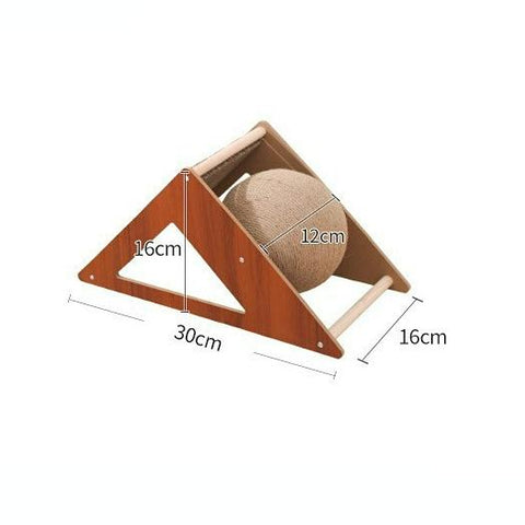 Cat Scratcher Board Detachable Post-HA01422-Veeddydropshipping