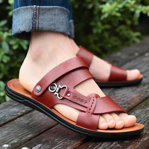 Men&#39;s Open Toe Sandals Fashion Trend Beach Shoes-BS01541-Veeddydropshipping