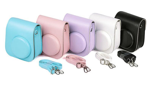 For Fujifilm Instax Mini 11 Instant Film Camera Case PU Leather Protective Soft-CE00080-Veeddydropshipping