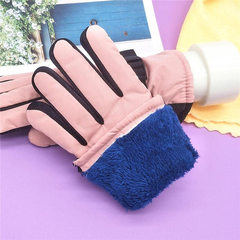 1 Pair Waterproof Children Adult Ski Gloves Ski Winter Must Non-slip Thicken Warm -OS01046-Veeddydropshipping