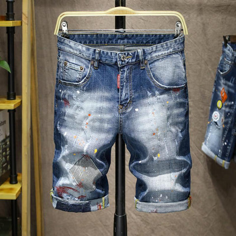 Quality Male Stretch Fit Casual Jeans-MF00656-Veeddydropshipping