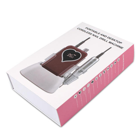 Rechargeable Desktop Base Manicure Electric Machine Nail File-BH01021-Veeddydropshipping