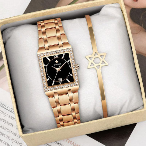 Luxury Watch Fashion Diamonds  Quartz Wristwatch-JW01044-Veeddydropshipping