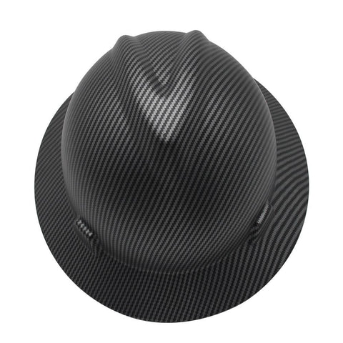 Safety Helmet Full Brim Hard Hat Carbon Fiber -CO00659-Veeddydropshipping