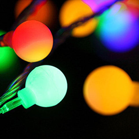 1.5M 3M 6M 10M  Crystal Ball Garland String Lights Flash Indoor Holiday-TI00915-Veeddydropshipping
