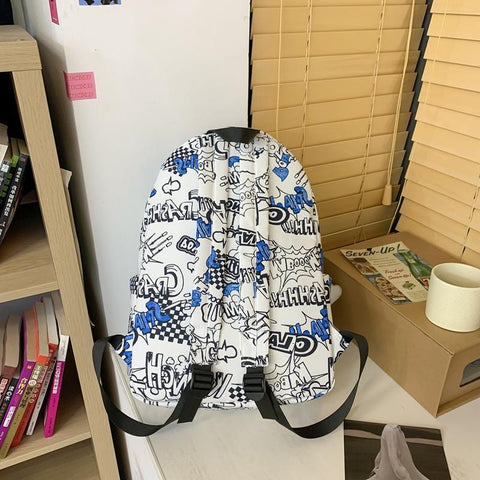 Waterproof Lady Male School Bag Women College Backpack-BS00330-Veeddydropshipping