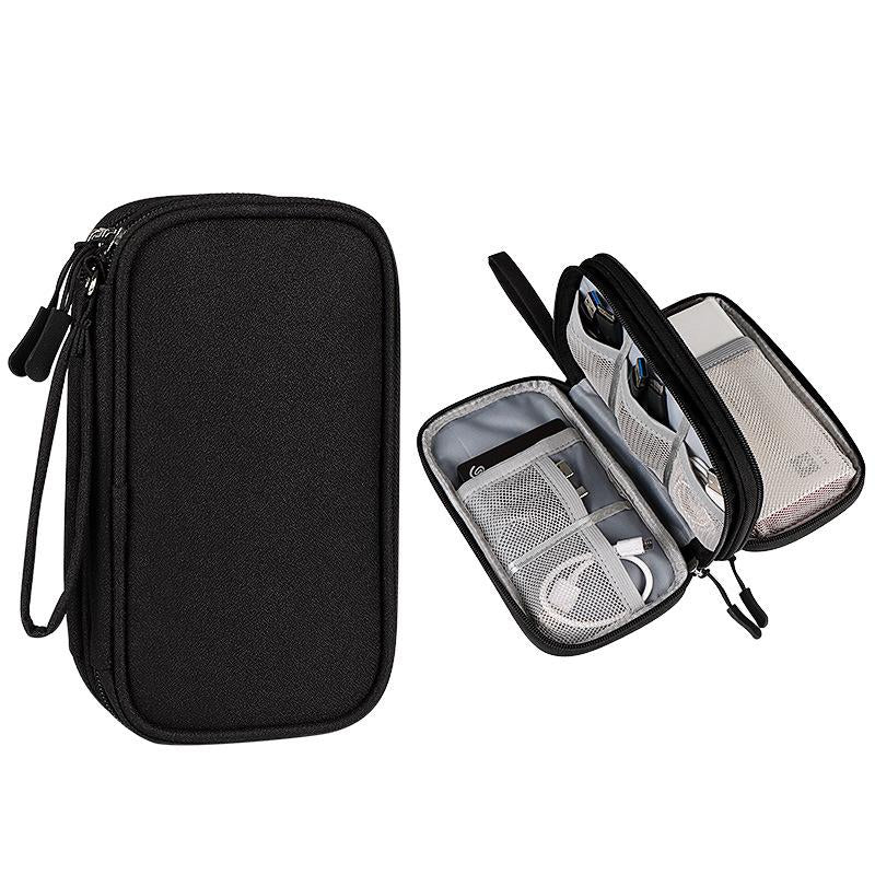 Mobile Phone Power Adapter Charger Cables Waterproof Pouch Bag-Veeddydropshipping