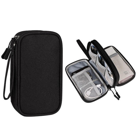 Mobile Phone Power Adapter Charger Cables Waterproof Pouch Bag-Veeddydropshipping