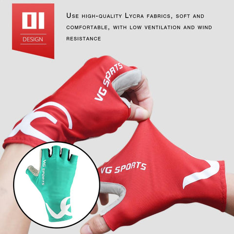 Sport Cycle Half -finger Gloves Gel Sports Bicycle Race Gloves Of Bicycle Mtb Road -OS01027-Veeddydropshipping