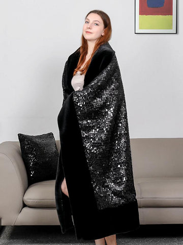 Faux Fur Blanket Soft Warm Couch Sofa-HA00397-Veeddydropshipping
