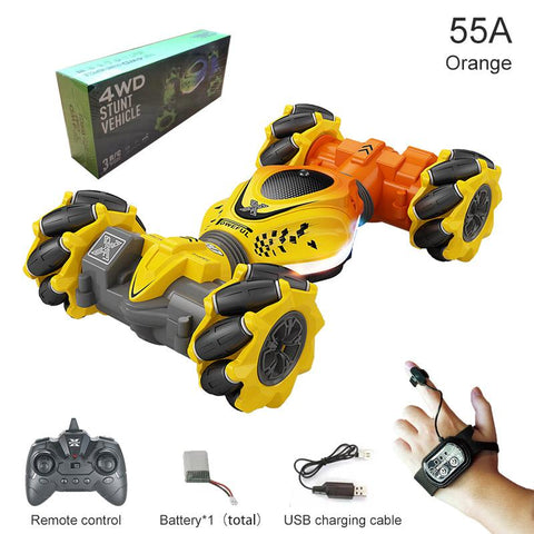 2022 Newest 4WD RC Stunt Car 2.4G Radio Remote Control Cars RC Watch-TB01448-Veeddydropshipping