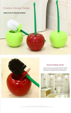 Base Cherry Long Handle Toilet Brush-HA01066-Veeddydropshipping