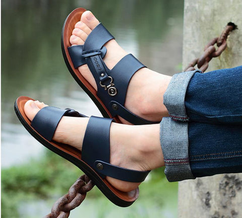 Men&#39;s Open Toe Sandals Fashion Trend Beach Shoes-BS01541-Veeddydropshipping