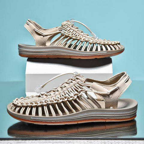 Design Beach Sandals Breathable Casual Flat Male Sandals-BS01494-Veeddydropshipping