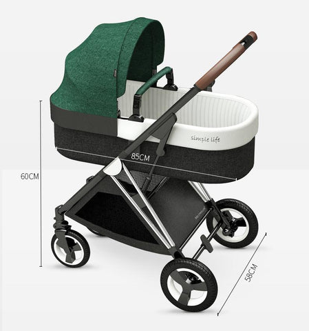 New Baby stroller 3 in1,four wheels stroller,2 in 1 baby car,kinderwagen-TB00367-Veeddydropshipping